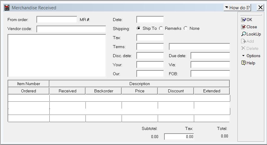Receipt